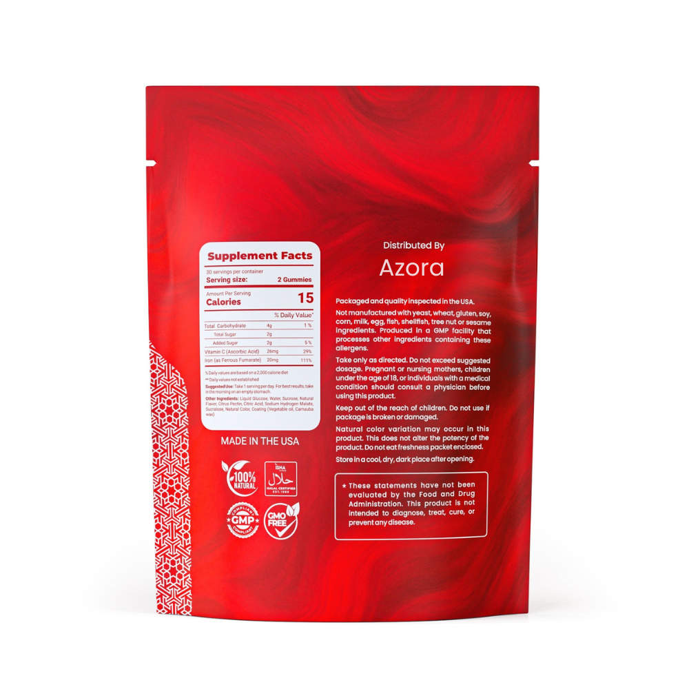 Azora Iron Gummies