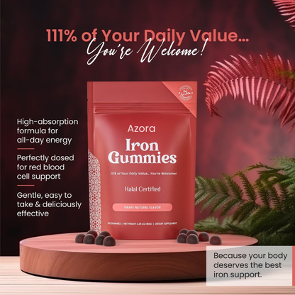 Azora Iron Gummies