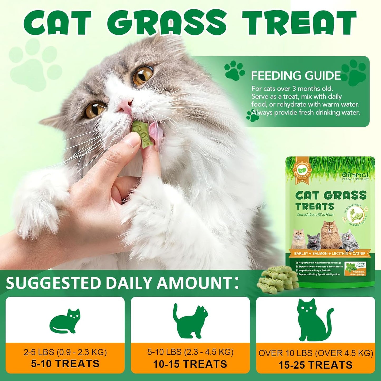 Azora Cat Grass Treats